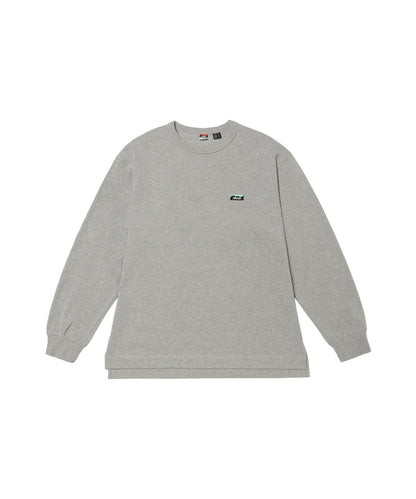 NANGA ECO HYBRID BOX LOGO EMBROIDERY L/S TEE(UNISEX) / 刺繡長袖T恤