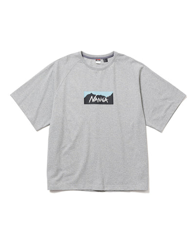 NANGA ECO HYBRID BOX LOGO LOOSE FIT TEE / 寬鬆短袖T恤