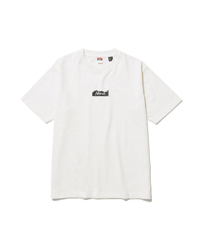 NANGA ECO HYBRID MT LOGO TEE(UNISEX) / 中性 大標誌 短袖T恤