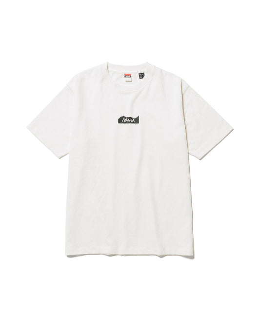 NANGA ECO HYBRID MT LOGO TEE(UNISEX) / 中性 大標誌 短袖T恤