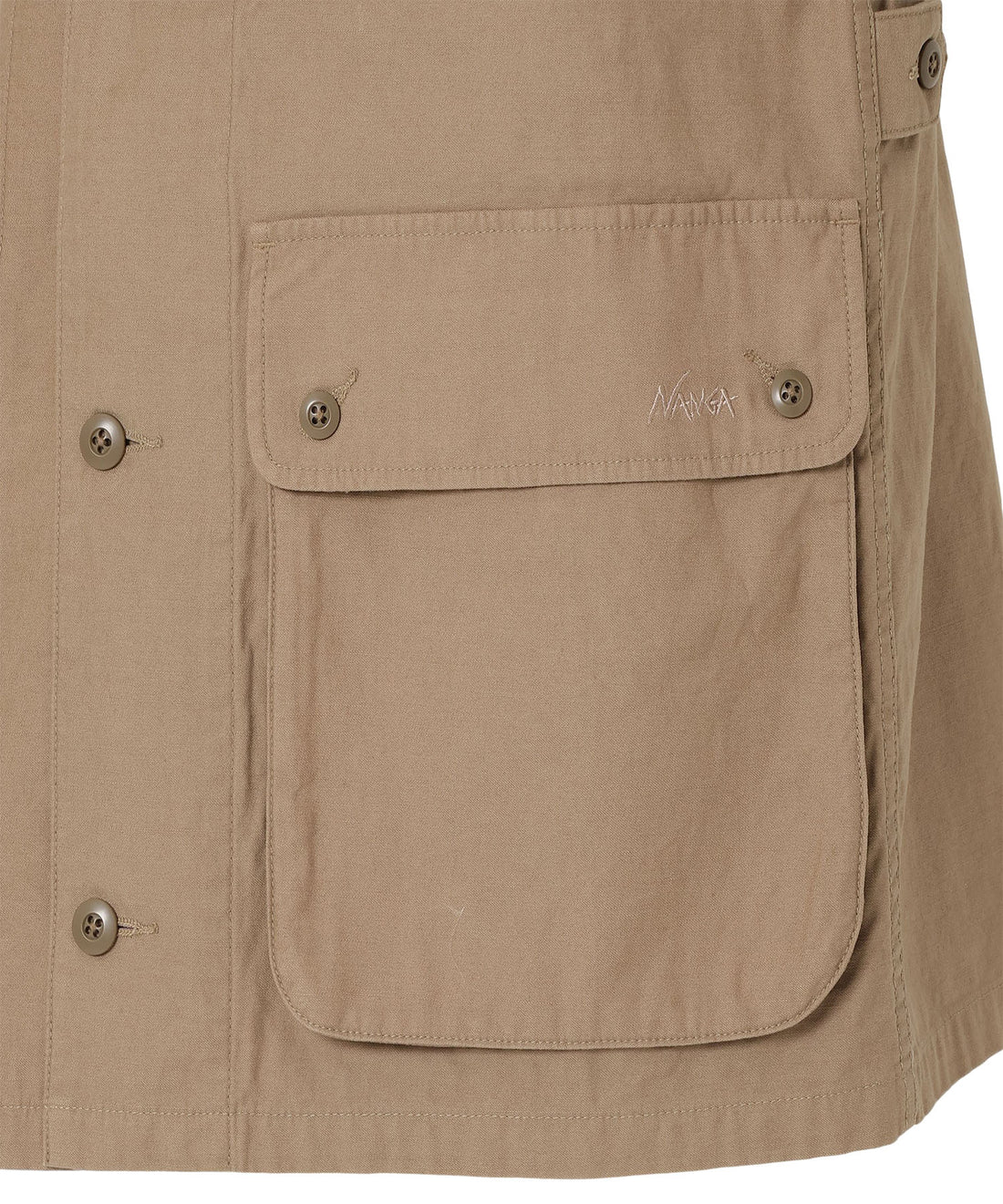 NANGA BACK SATIN COVERAL / 工裝外套