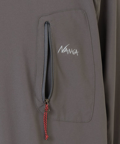NANGA HYBRID FLEX L/S TOPS / 城市機能混合結構長袖T恤