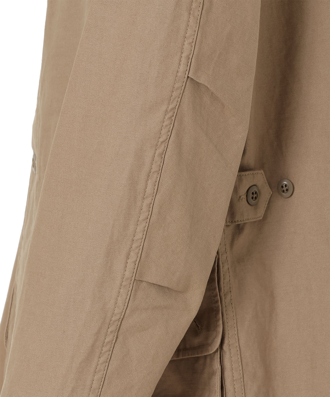 NANGA BACK SATIN COVERALL / 機能寬版工裝外套