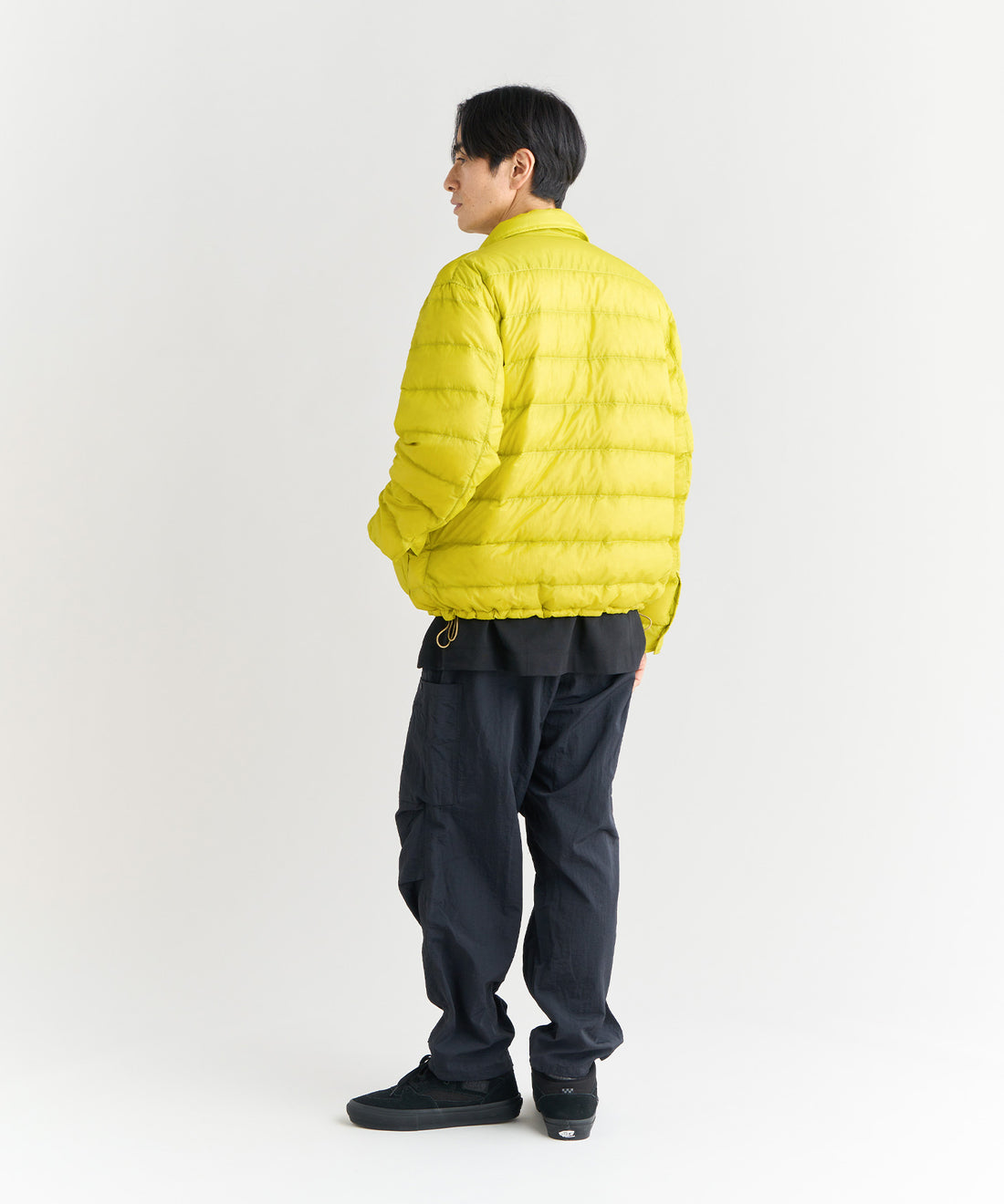 NANGA NYLON TUSSER CARGO PANTS / 輕量  機能抽繩工裝長褲