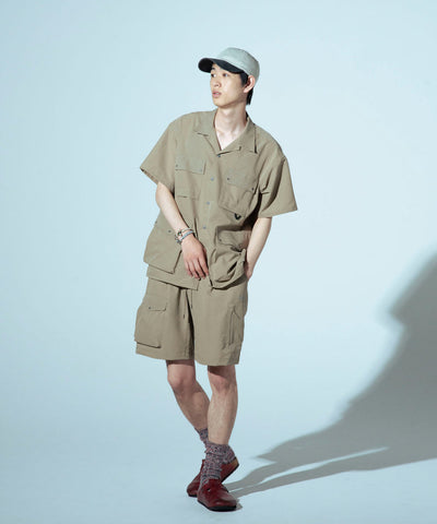 NANGA Dot Air® UTILITY PK CARGO SHORTS / 日本直営店限定 DotAir® 輕量機能工具口袋短褲