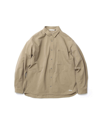 NANGA DotAir® COMFY L/S SHIRT / 輕量透氣 DotAir® 機能長袖襯衫