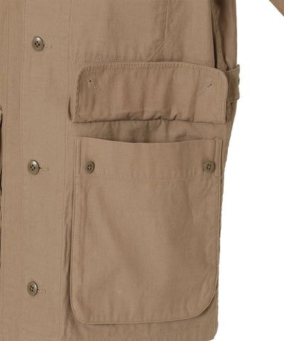NANGA BACK SATIN COVERALL / 機能寬版工裝外套