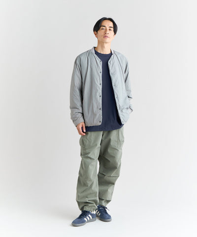 NANGA NO COLLAR SOFT DOWN CARDIGAN(UNISEX) / 無領輕量羽絨開襟外套