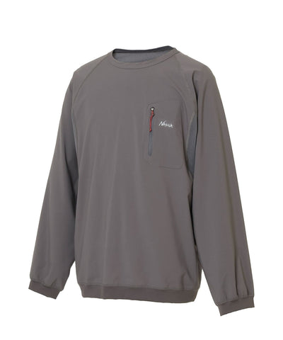 NANGA HYBRID FLEX L/S TOPS / 城市機能混合結構長袖T恤