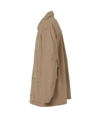 NANGA BACK SATIN COVERALL / 機能寬版工裝外套