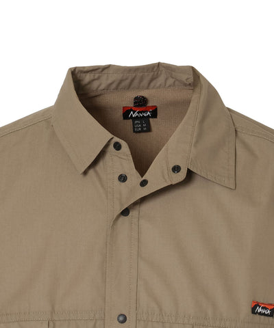 NANGA MOUNTAIN FIELD SHIRT(MEN) / 機能山系長袖襯衫(日本直營店限定)