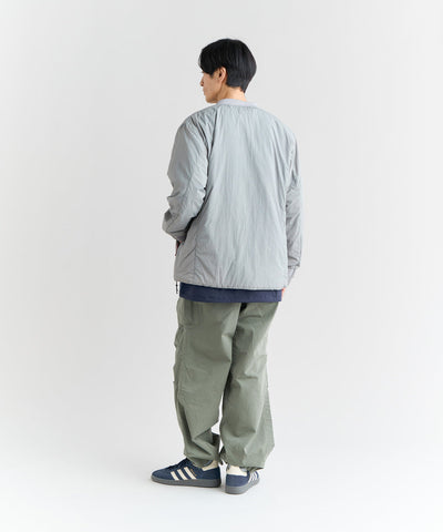 NANGA NO COLLAR SOFT DOWN CARDIGAN(UNISEX) / 無領輕量羽絨開襟外套
