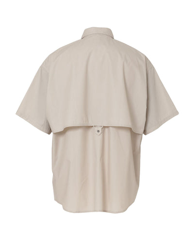 NANGA MOUNTAIN FIELD S/S SHIRT(MEN) / 機能山系短袖立領襯衫 (日本直営店限定)
