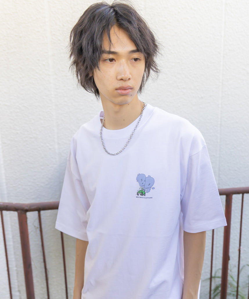 BEN DAVIS MOKING 4WD TEE / SMOKING 4WD TEE｜立體發泡印花 短袖T恤