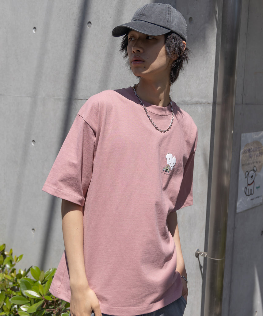 BEN DAVIS MOKING 4WD TEE / SMOKING 4WD TEE｜立體發泡印花 短袖T恤
