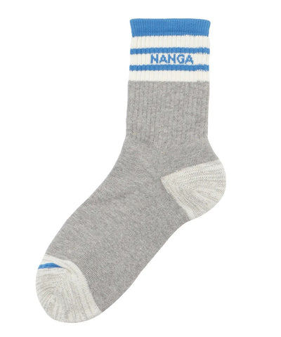 NANGA / LINE RIB 7DAYS SHORT SOCKS 撞色羅紋短筒襪