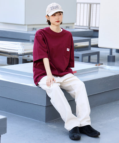 BEN DAVIS BIG POCKET TEE  / 復古小標 重磅口袋 短袖T恤