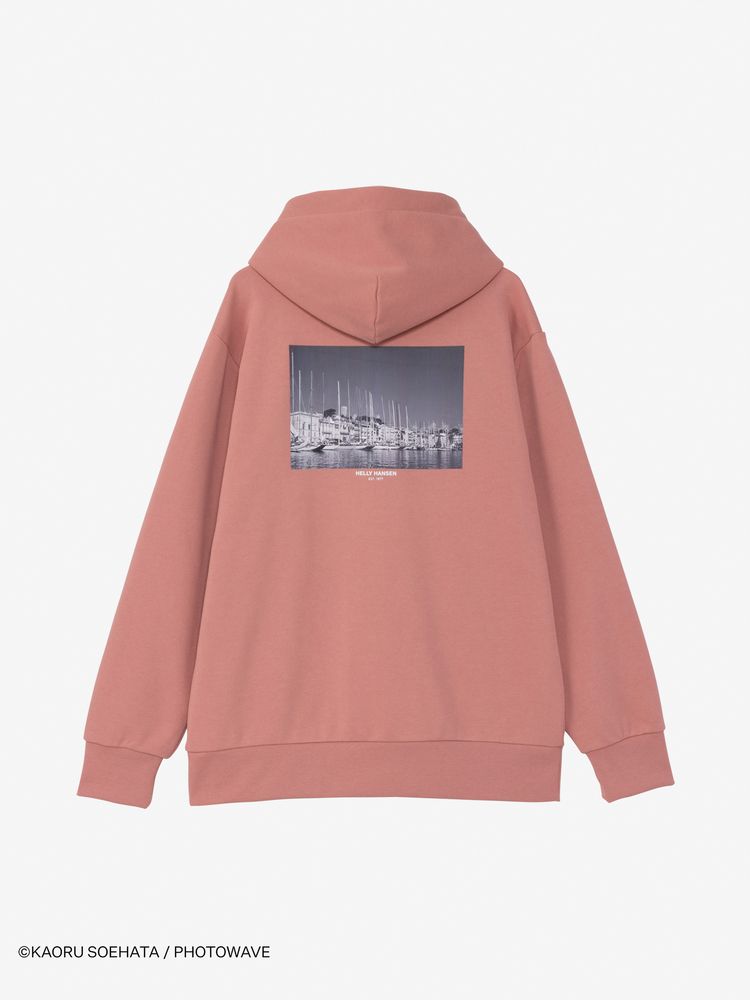 HELLY HANSEN  / 別注海洋印花連帽衫