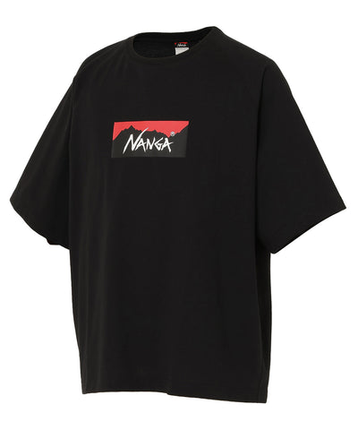 NANGA ECO HYBRID BOX LOGO LOOSE FIT TEE / 寬鬆短袖T恤