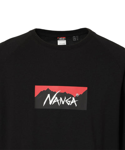 NANGA ECO HYBRID BOX LOGO LOOSE FIT TEE / 寬鬆短袖T恤