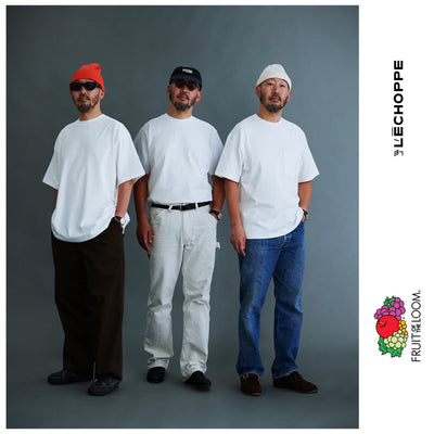 FRUIT OF THE LOOM  Personal Fit 3P PACKTEE HEAVY / 三件裝重磅圓領T恤
