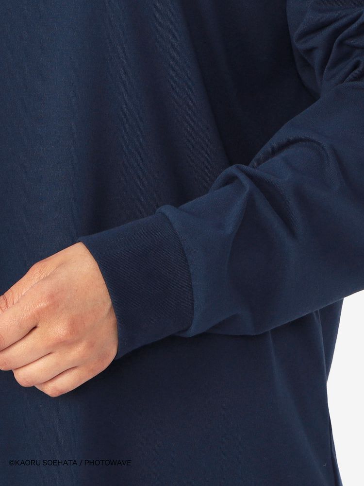 HELLY HANSEN  / 別注海洋印花長袖T恤