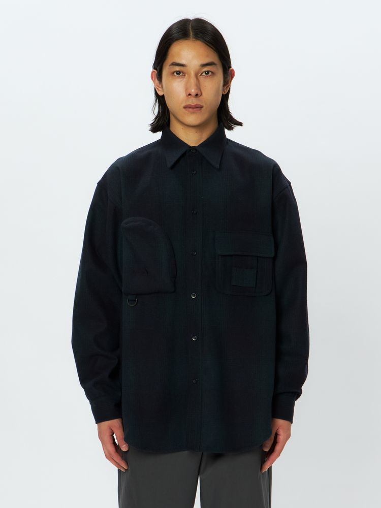 THE NORTH FACE JAPAN / 羊毛多功能厚磅襯衫 NR62530