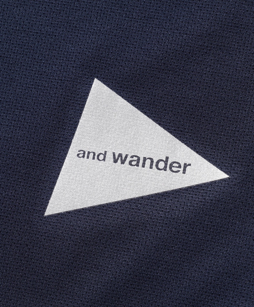 and wander Dry Jersey Raglan SS T / 機能 短袖T恤