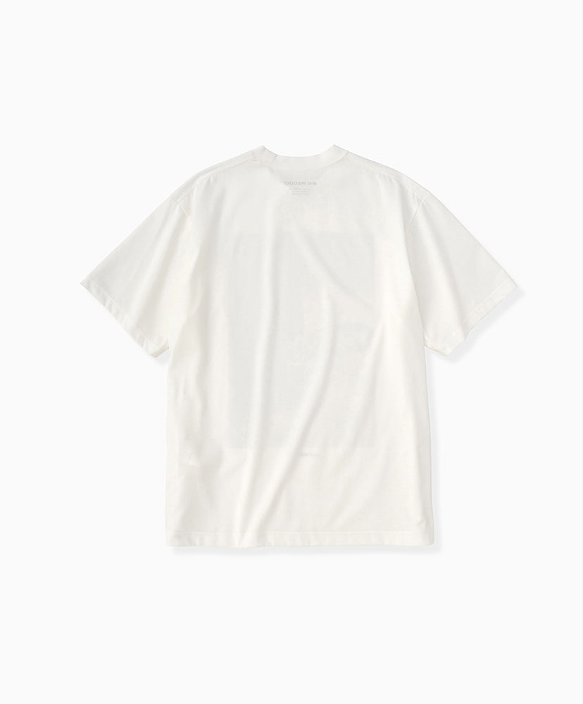 and wander Gracier Printed SS T / 山景短袖T恤