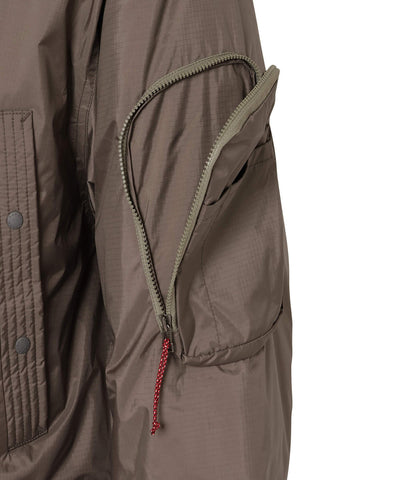 NANGA AURORA TEX DOWN FIELD HALF COAT(MEN) / 機能型軍事輪廓 羽絨外套