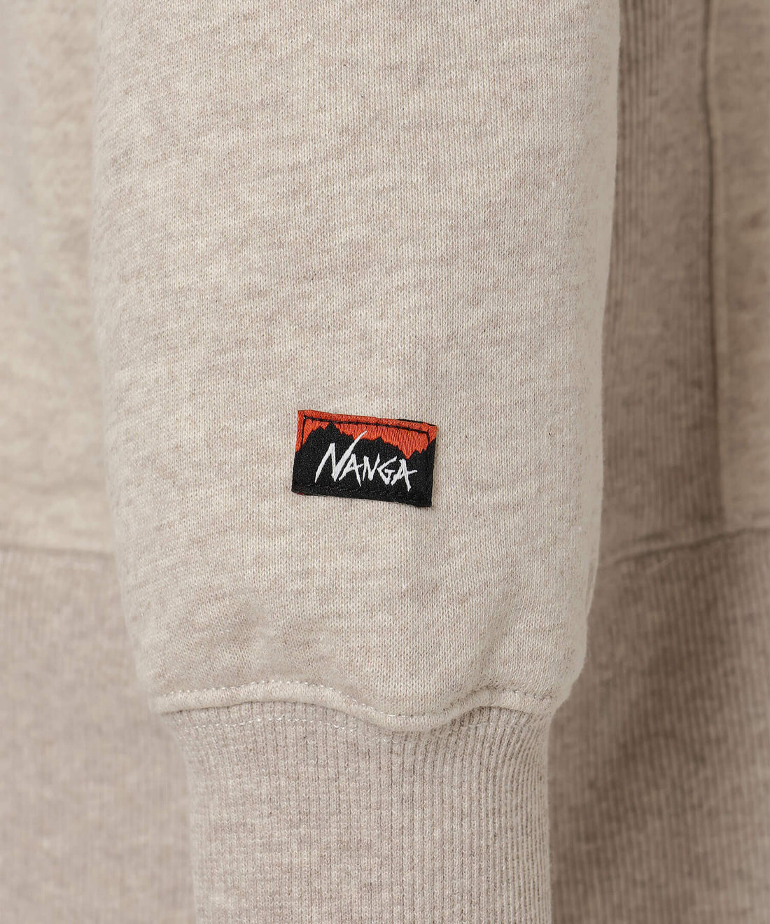 NANGA ECO HYBRID MINI BOX LOGO EMBROIDERY SWEATSHIRT / 刺繡小標 圓領衫