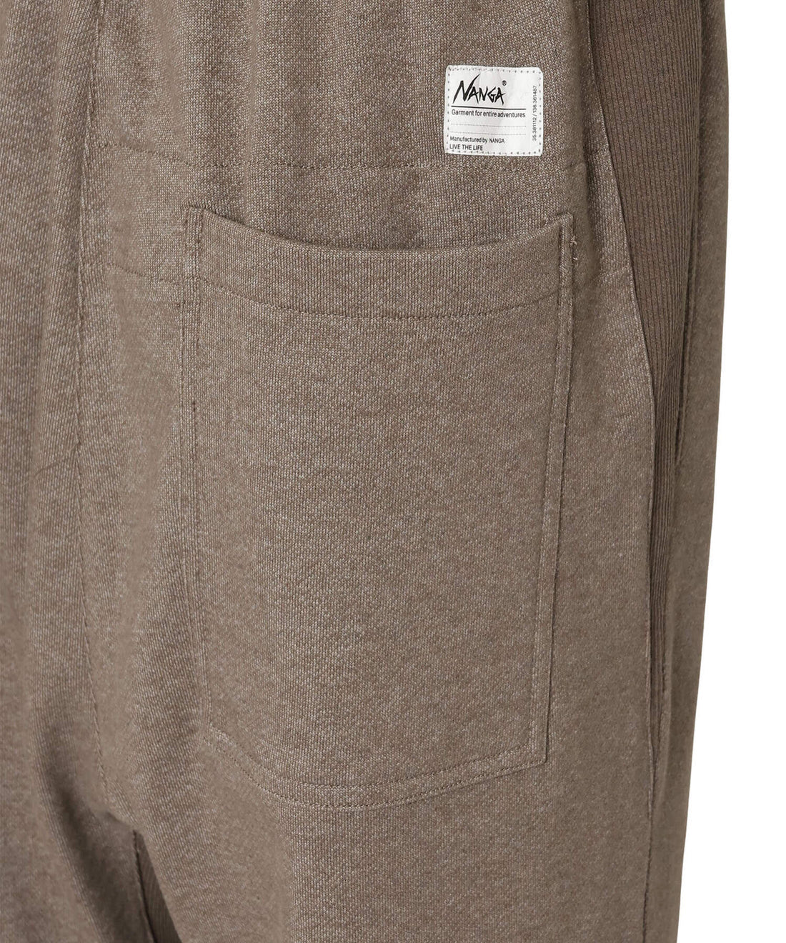 NANGA ECO HYBRID SWEAT JOGGER PANTS(MEN) / 無縫剪接機能棉質束口褲