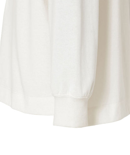 NANGA ECO HYBRID BOX LOGO EMBROIDERY L/S TEE(UNISEX) / 刺繡長袖T恤