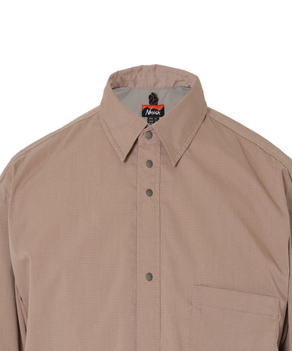 NANGA HINOC RIPSTOP UT SHIRT(MEN) / 多口袋機能襯衫外套