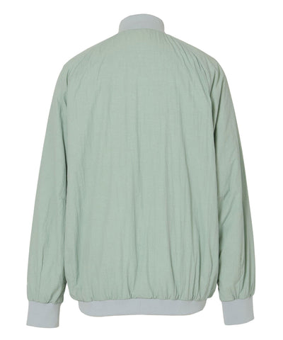 NANGA SOFT DOWN VARSITY BLOUSON(UNISEX) / 輕量軟羽絨 棒球外套