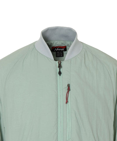 NANGA SOFT DOWN VARSITY BLOUSON(UNISEX) / 輕量軟羽絨 棒球外套