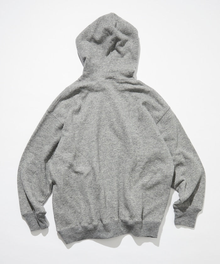 CAHLUMN Merino Wool＋Cotton Loop Back Sweat Hoodie / 美利諾羊毛 連帽衫