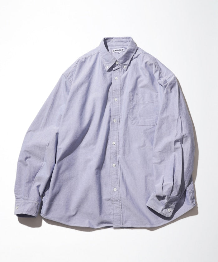 CAHLUMN  Magazine Pocket Oxford B.D Shirt / 雜誌口袋牛津B.D襯衫