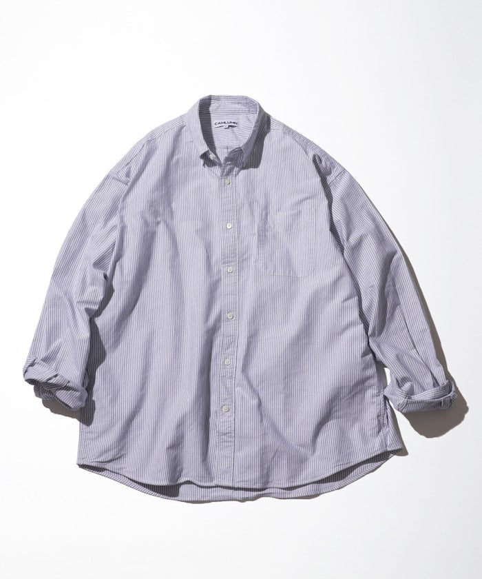 CAHLUMN  Magazine Pocket Oxford B.D Shirt / 雜誌口袋牛津B.D襯衫
