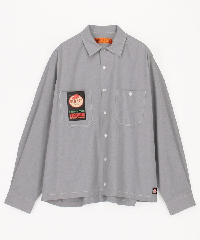 RED KAP × FREAK'S STORE / 牛津 短版 工作襯衫