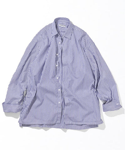 CAHLUMN Broadcloth Shirt / 高密度純棉 條紋襯衫