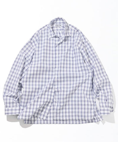 CAHLUMN Broadcloth Shirt / 高密度棉質  格紋襯衫