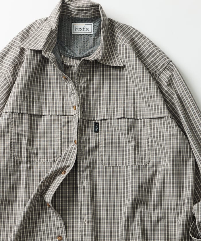 Foxfire × FREAK'S STORE / 機能口袋 長袖襯衫