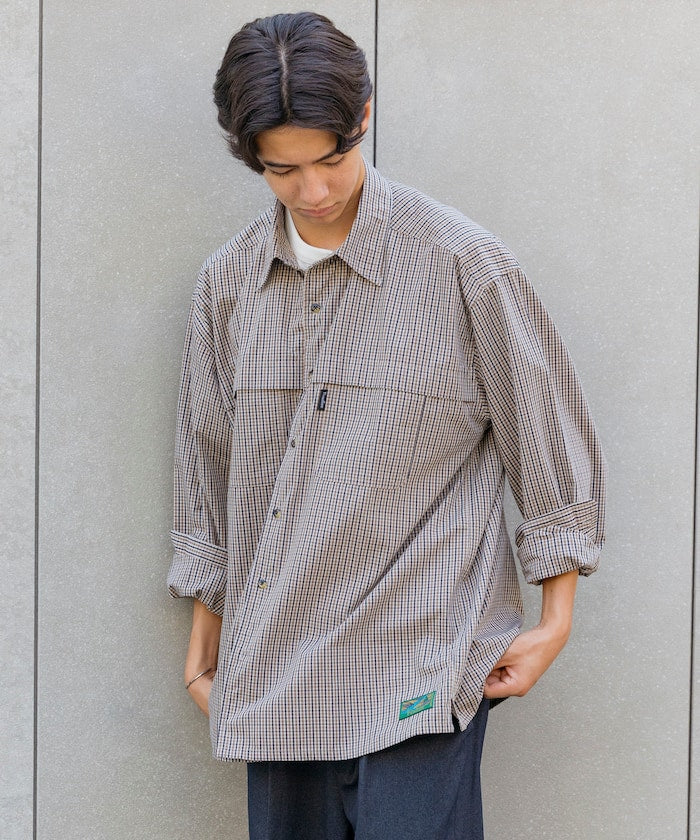 Foxfire × FREAK'S STORE / 機能口袋 長袖襯衫