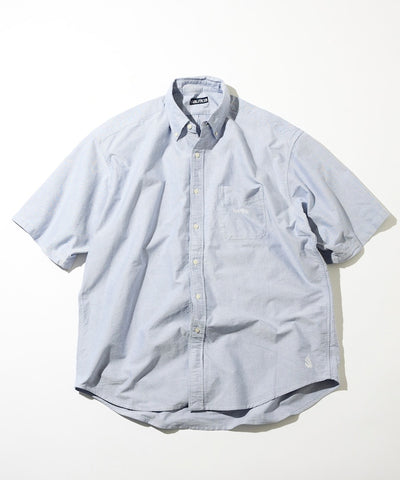 NAUTICA JP / 水洗牛津布 短袖襯衫