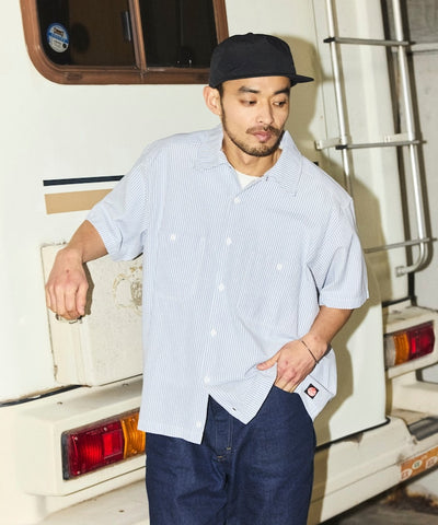 RED KAP × FREAK’S STORE / 牛津布短版剪裁短袖襯衫