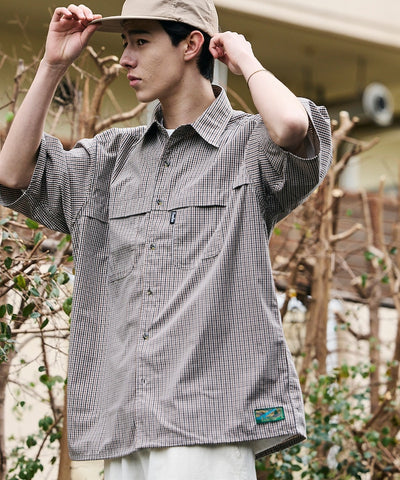 Foxfire × FREAK'S STORE / 機能口袋 抽繩襯衫