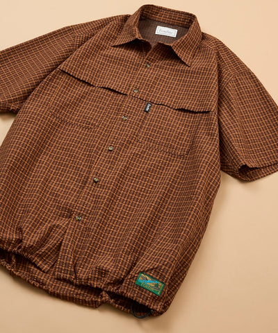 Foxfire × FREAK'S STORE / 多口袋結構 抽繩下擺 短袖襯衫