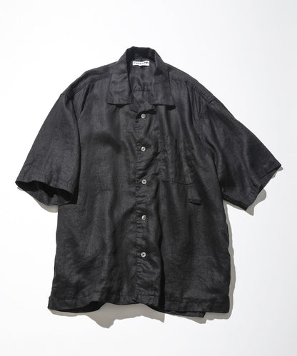 CAHLUMN Linen Open Collar Shirt / 亞麻 開襟襯衫