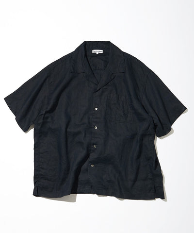 CAHLUMN Belgium Linen Open Collar Shirt 1.1 / 比利時亞麻開領 短襯衫